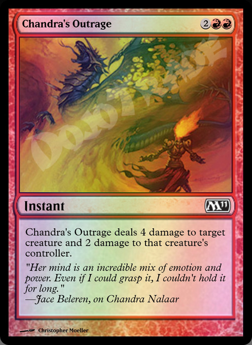 Chandra's Outrage FOIL