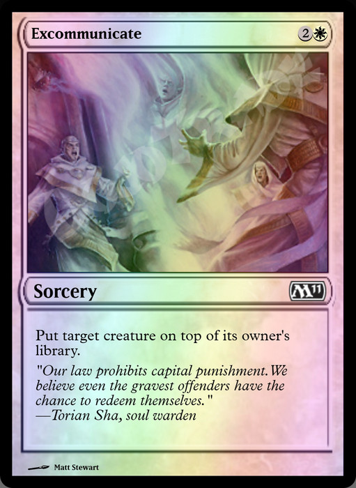 Excommunicate FOIL