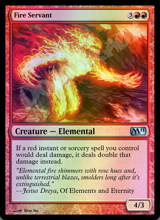 Fire Servant FOIL