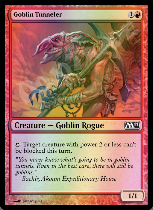 Goblin Tunneler FOIL