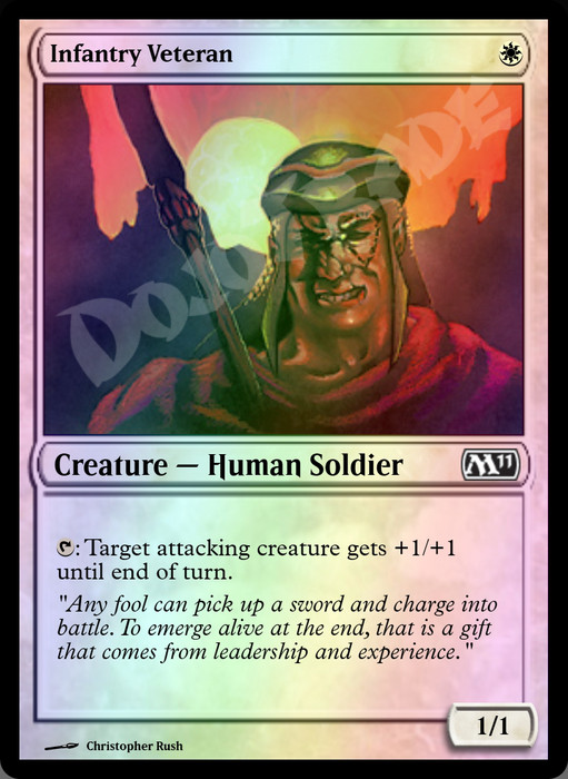 Infantry Veteran FOIL