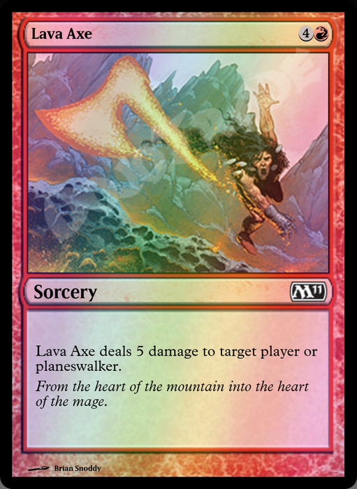 Lava Axe FOIL