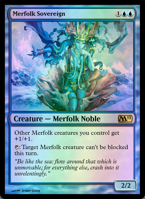 Merfolk Sovereign FOIL