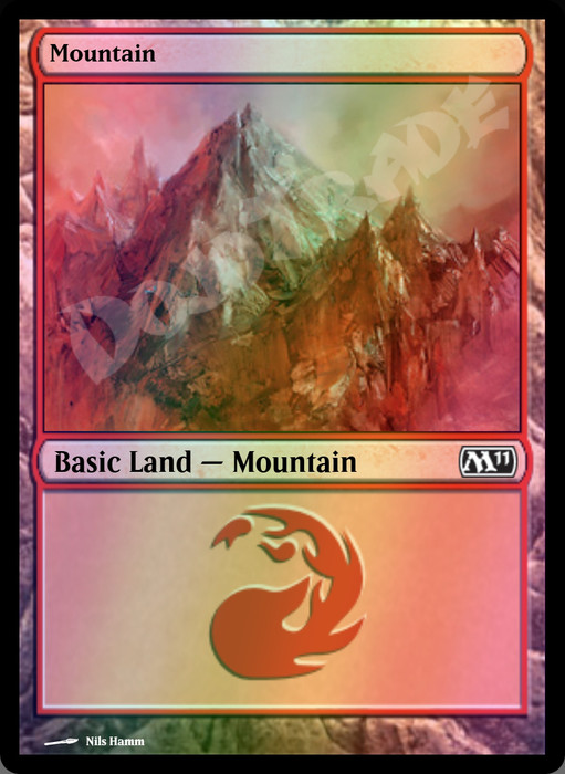 Mountain (#244) FOIL