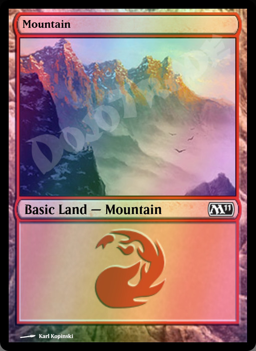 Mountain (#245) FOIL