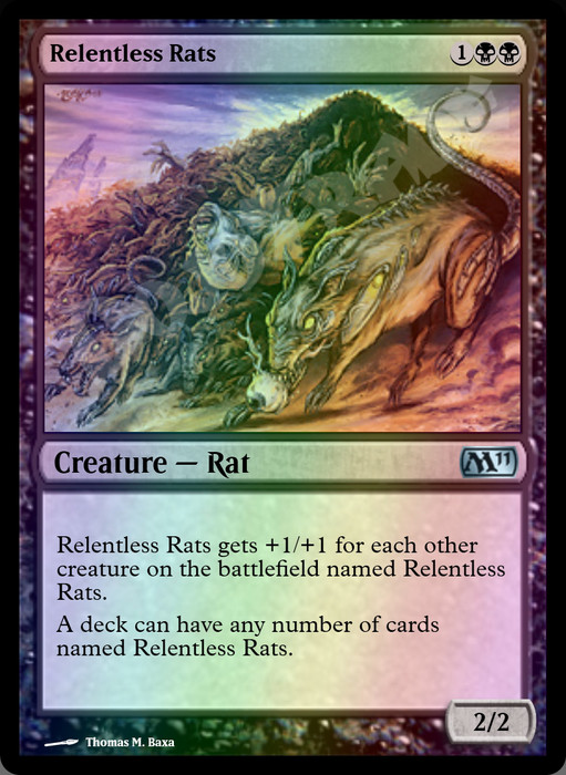 Relentless Rats FOIL