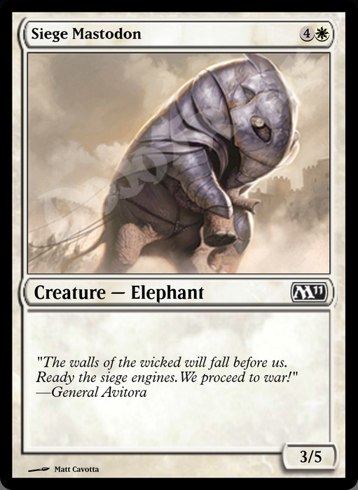 Siege Mastodon