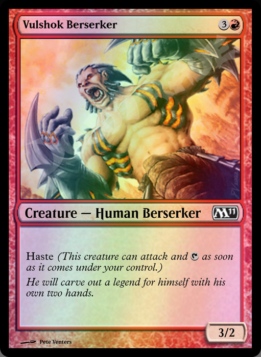 Vulshok Berserker FOIL