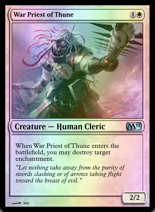 War Priest of Thune FOIL