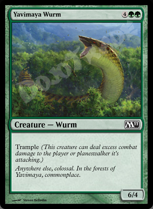 Yavimaya Wurm