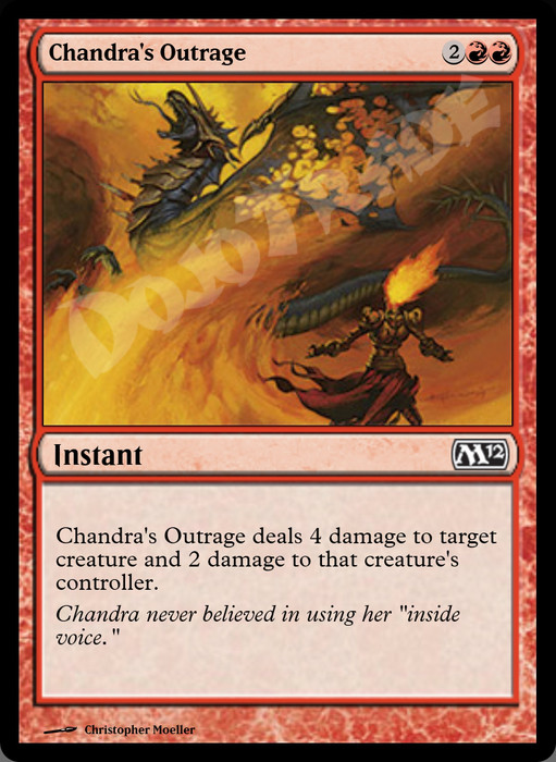 Chandra's Outrage