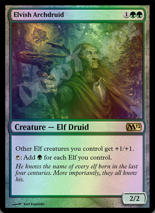 Elvish Archdruid FOIL