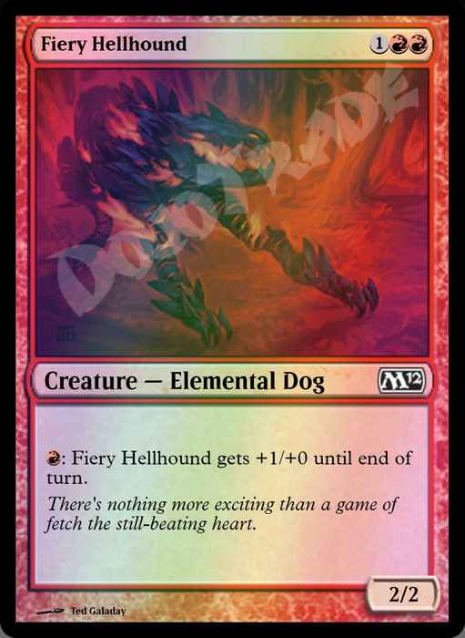 Fiery Hellhound FOIL