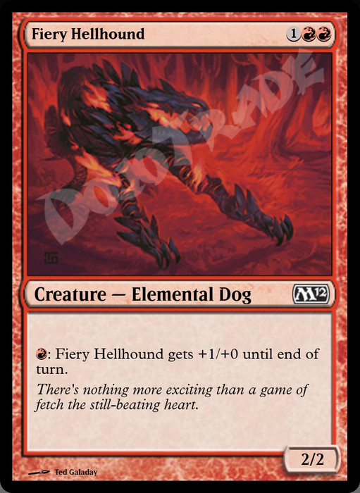 Fiery Hellhound