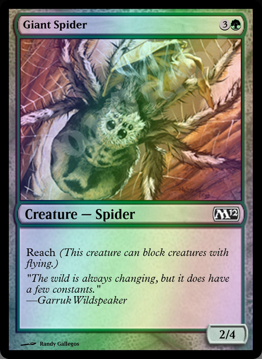 Giant Spider FOIL