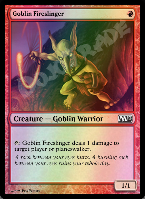 Goblin Fireslinger FOIL