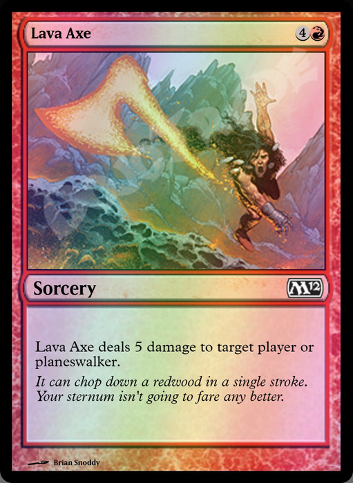 Lava Axe FOIL