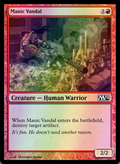 Manic Vandal FOIL