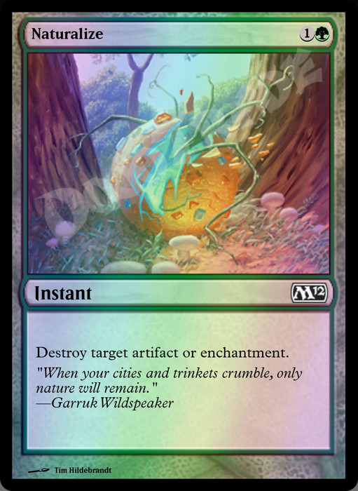 Naturalize FOIL