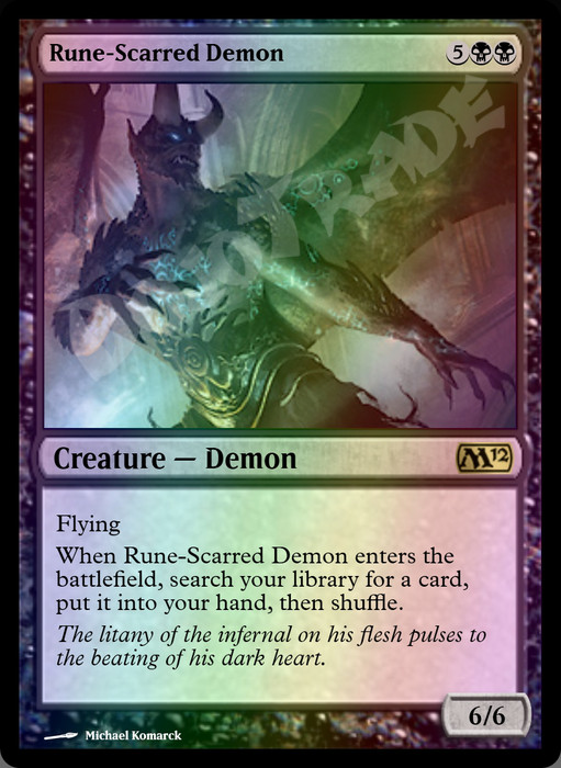 Rune-Scarred Demon FOIL