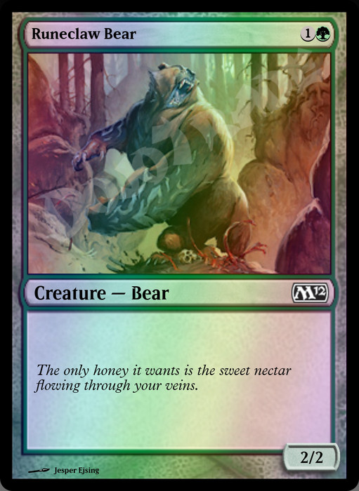 Runeclaw Bear FOIL