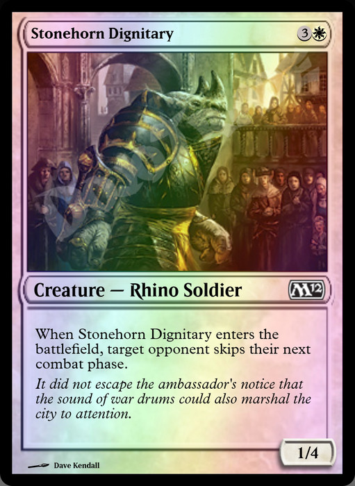 Stonehorn Dignitary FOIL