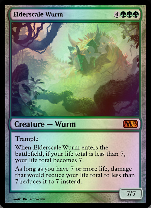 Elderscale Wurm FOIL