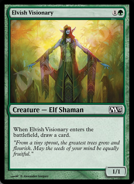 Elvish Visionary