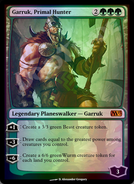 Garruk, Primal Hunter FOIL