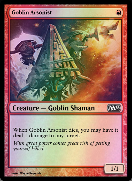 Goblin Arsonist FOIL