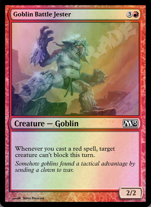 Goblin Battle Jester FOIL