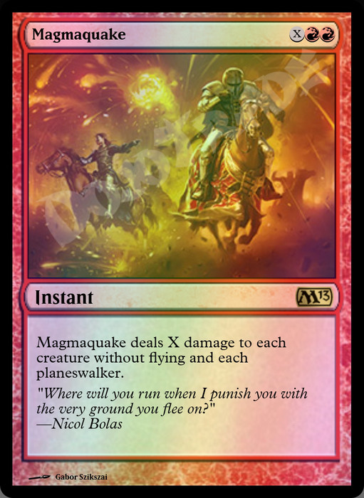 Magmaquake FOIL