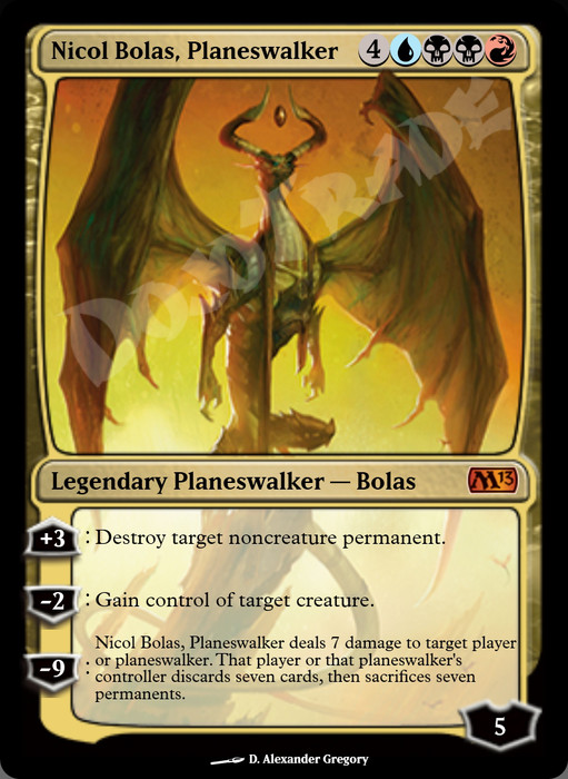 Nicol Bolas, Planeswalker