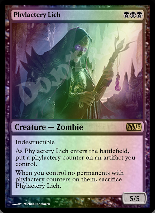 Phylactery Lich FOIL