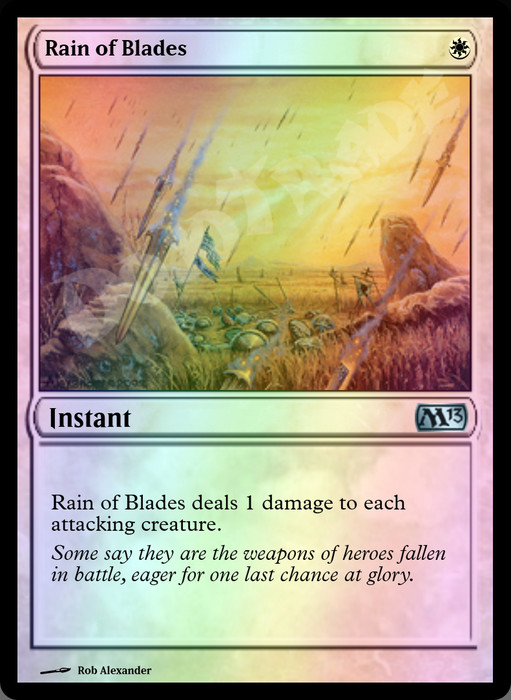 Rain of Blades FOIL