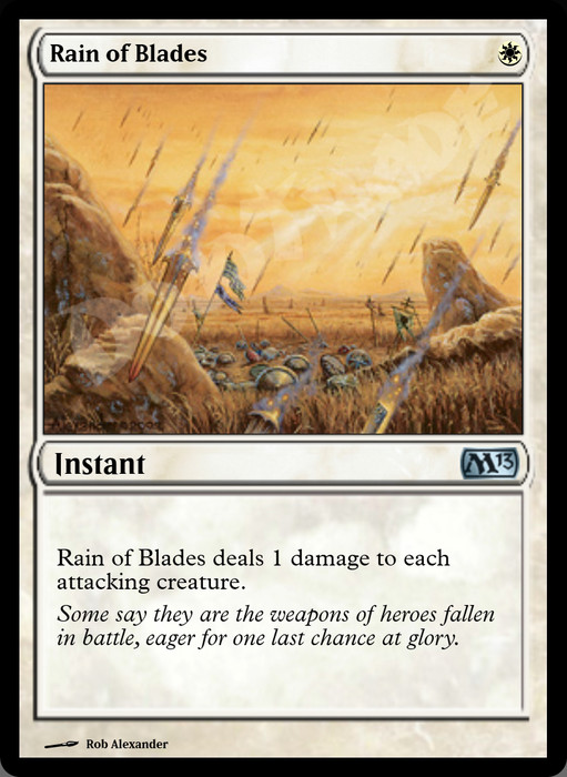 Rain of Blades