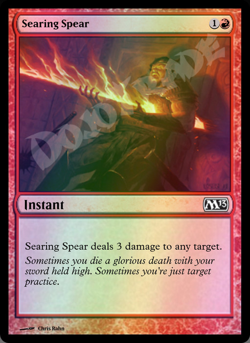 Searing Spear FOIL