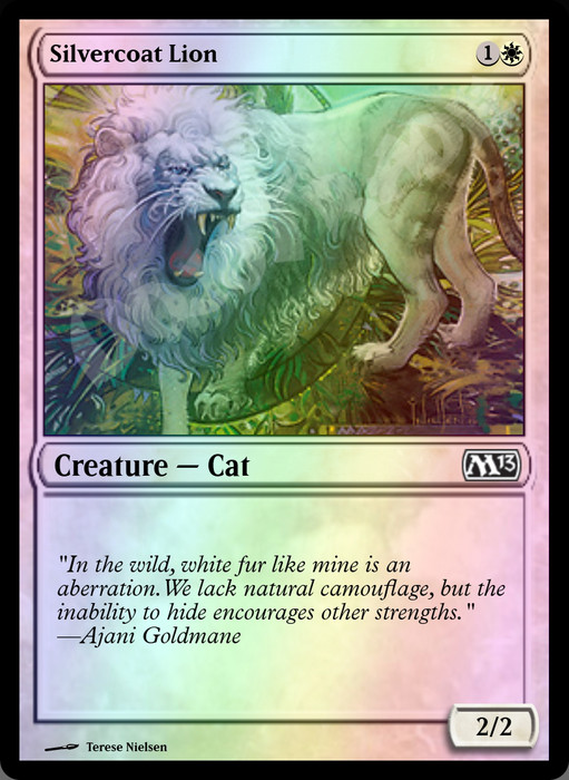 Silvercoat Lion FOIL