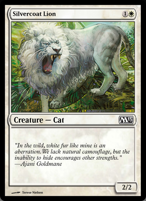 Silvercoat Lion