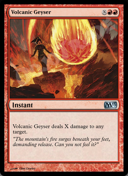 Volcanic Geyser