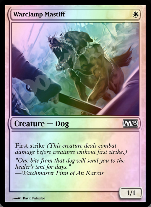 Warclamp Mastiff FOIL