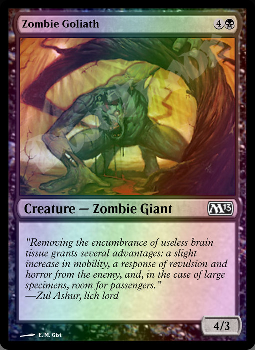 Zombie Goliath FOIL