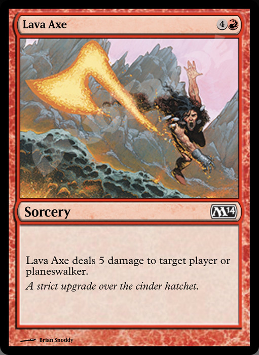 Lava Axe