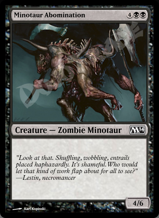 Minotaur Abomination