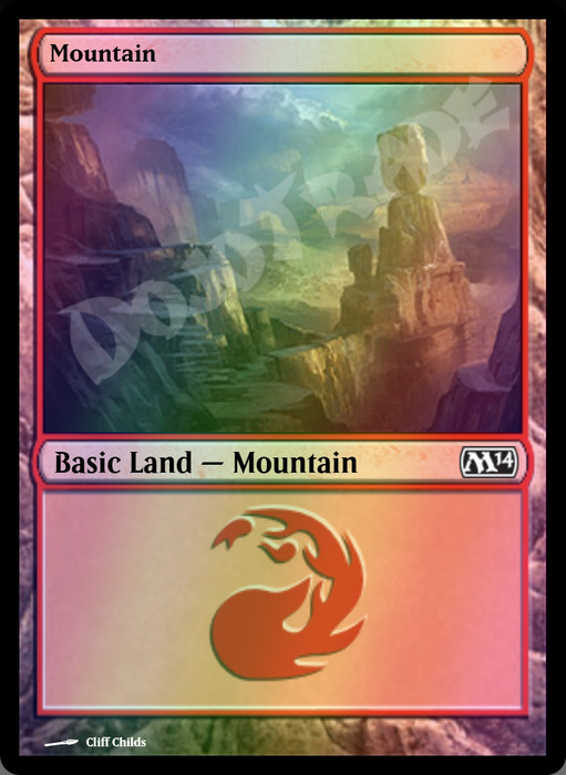 Mountain (#242) FOIL