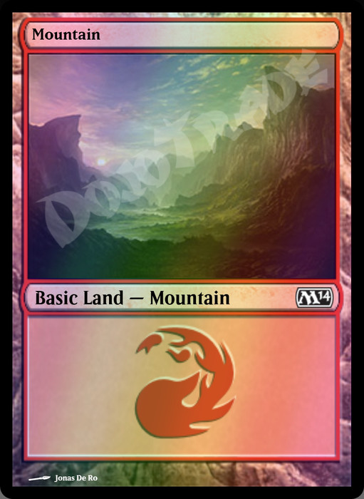 Mountain (#243) FOIL