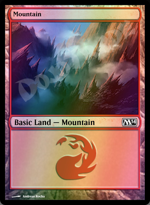 Mountain (#245) FOIL