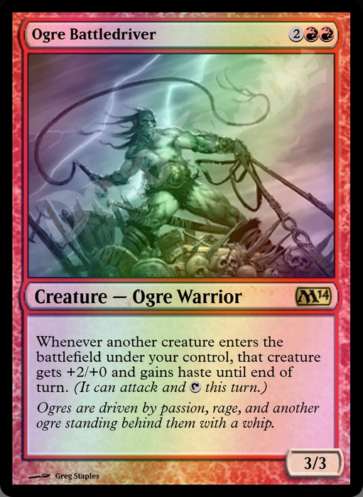 Ogre Battledriver FOIL