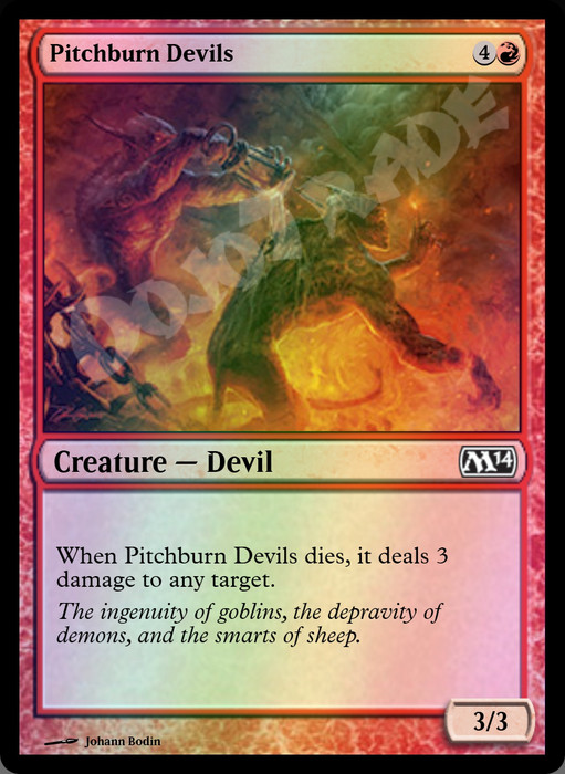 Pitchburn Devils FOIL