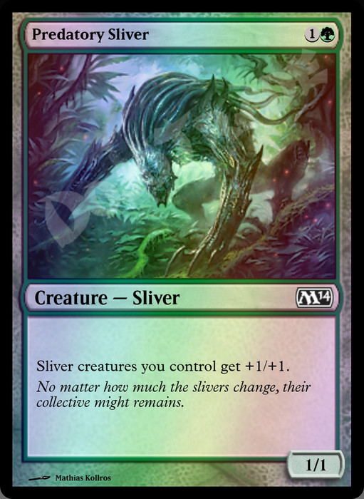 Predatory Sliver FOIL